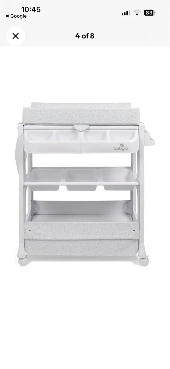 Babylo bath and baby changing table - Image 1
