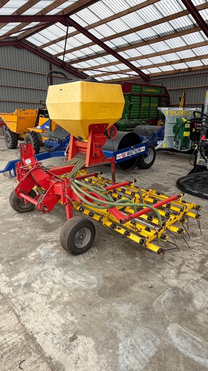 APV Grass seeder harrow - Image 1
