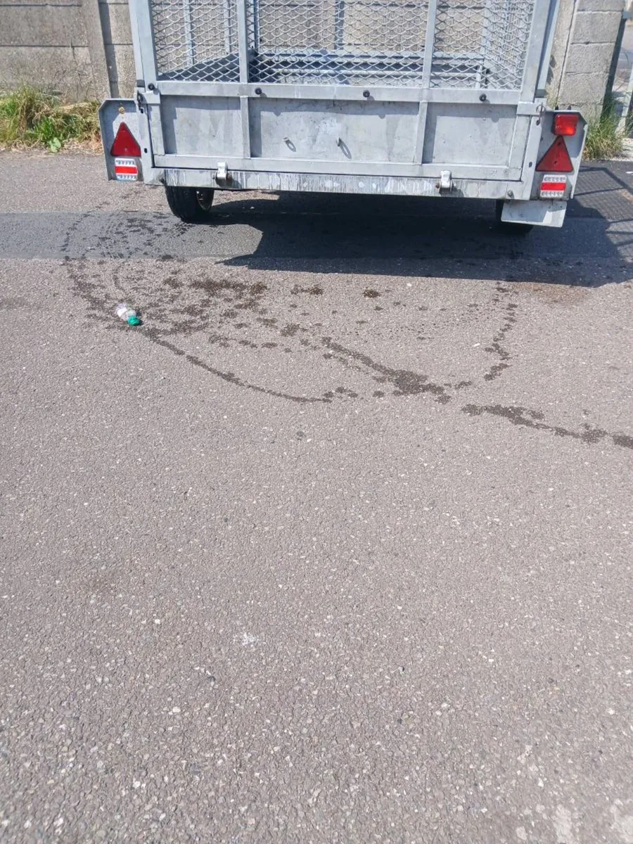 7ft by 5th  galvanized trailer - Image 4