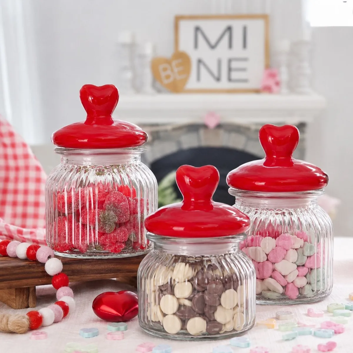 Sweet Jars / Candy Jars  - As new, used once - Image 1