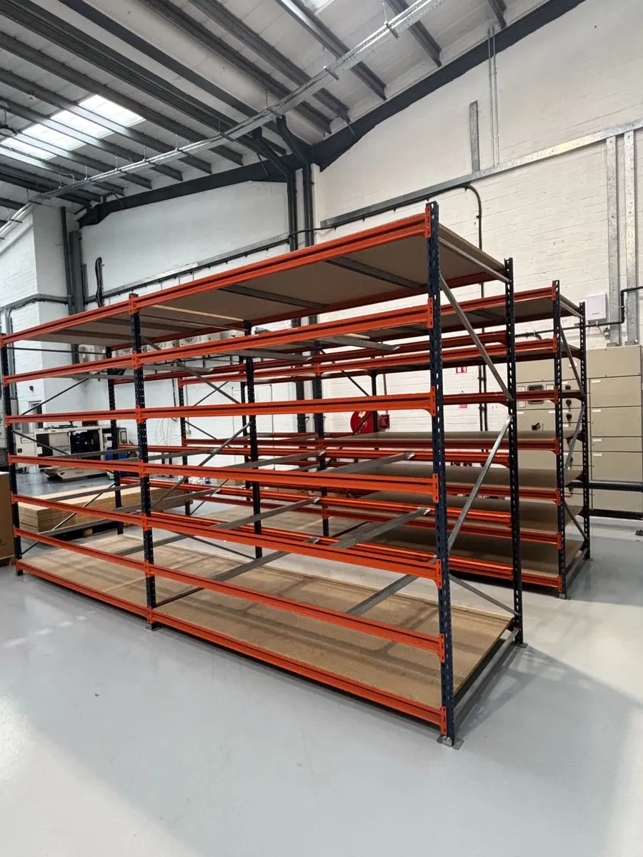 Used Mecalux M7 Heavy Duty Long Span Racking – - Image 1