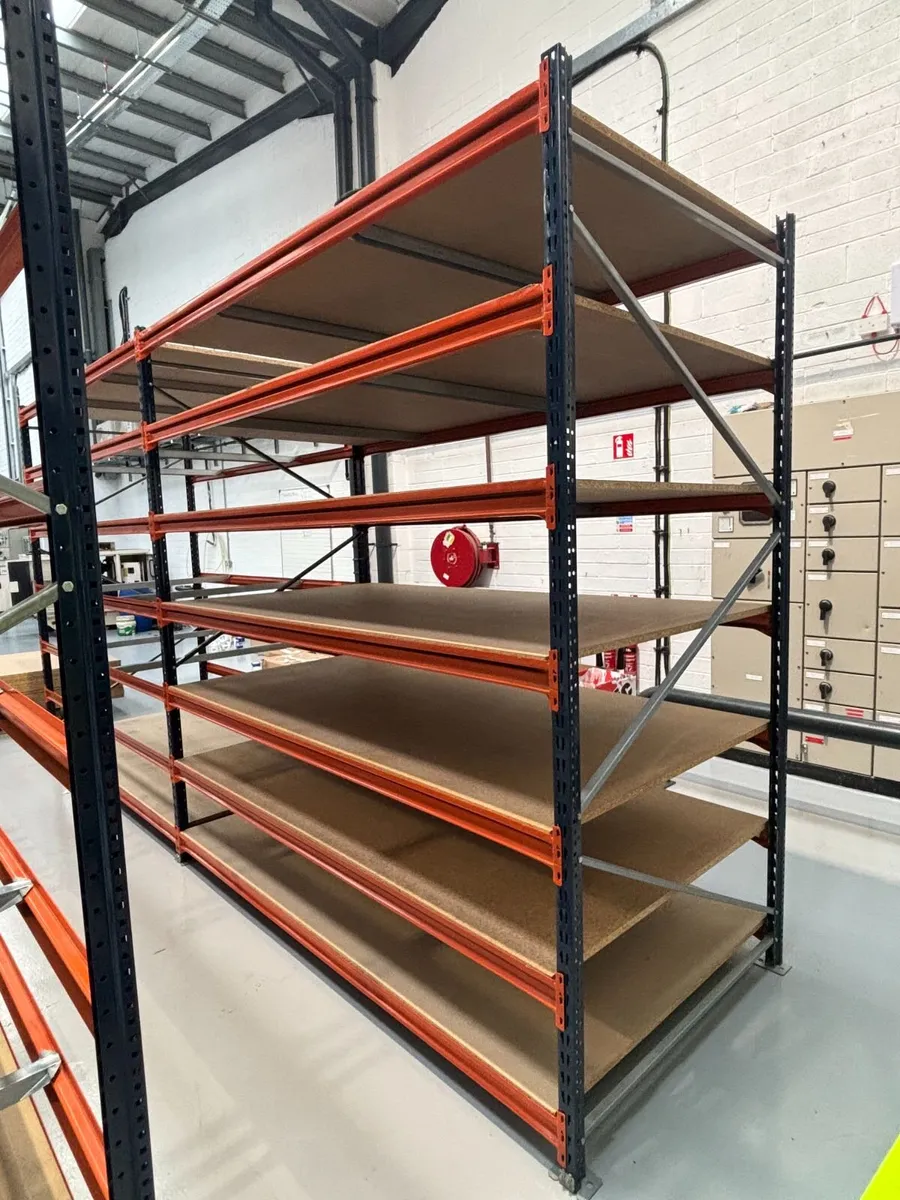 Used Mecalux M7 Heavy Duty Long Span Racking – - Image 2