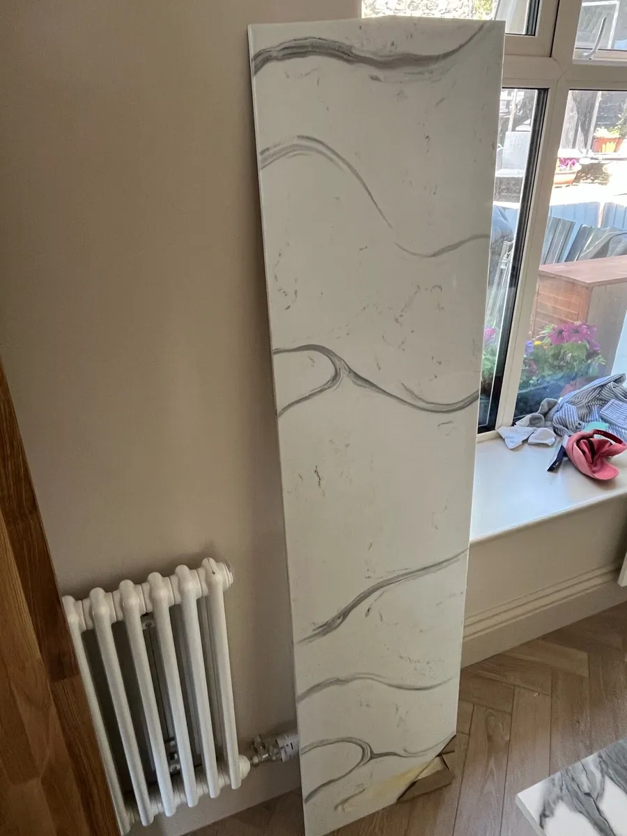Marble effect acrylic worktop - Image 1