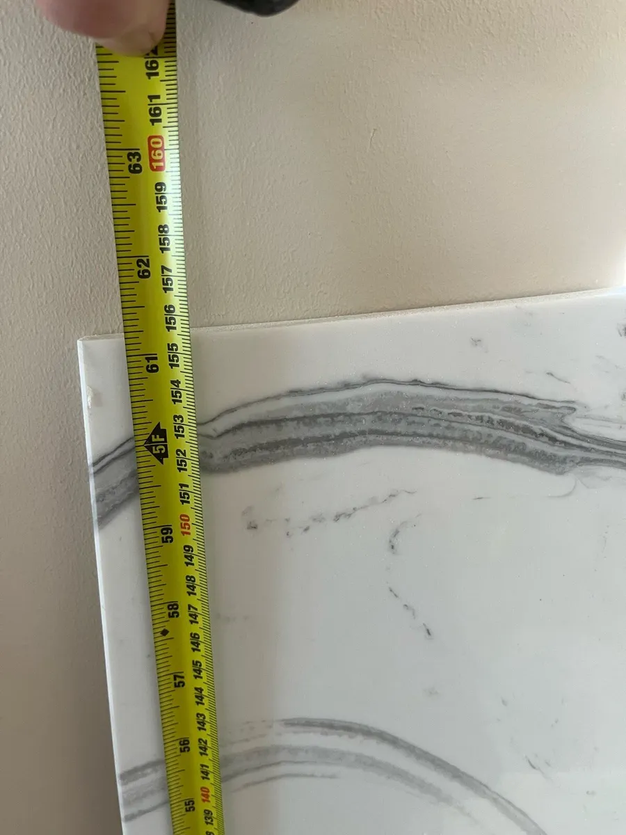 Marble effect acrylic worktop - Image 2