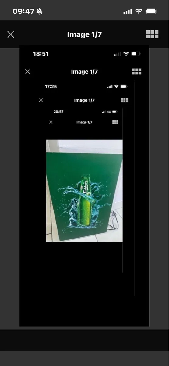 Carlsberg Illuminated Bar Sign - Image 1