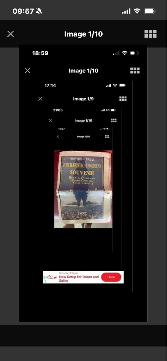 1932 Irish Press Eucharistic Congress Souvenir - Image 1