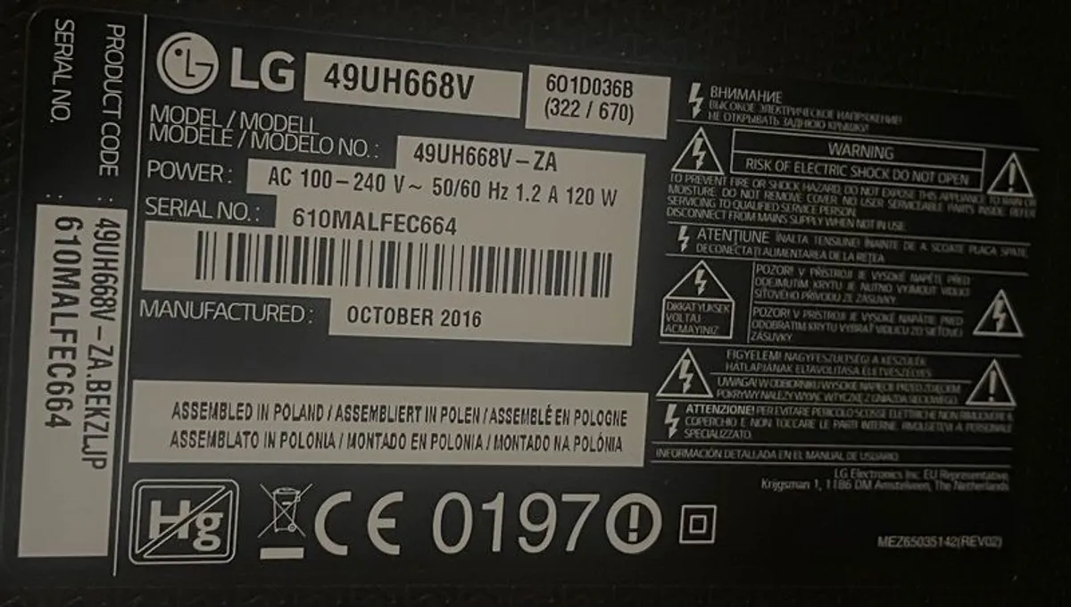lg 50 inch smart tv - Image 4