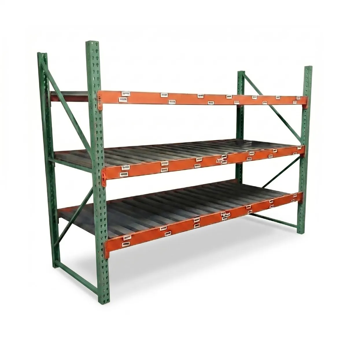 2.9m Polypal (will not bow) Used Garage Shelving - Image 1