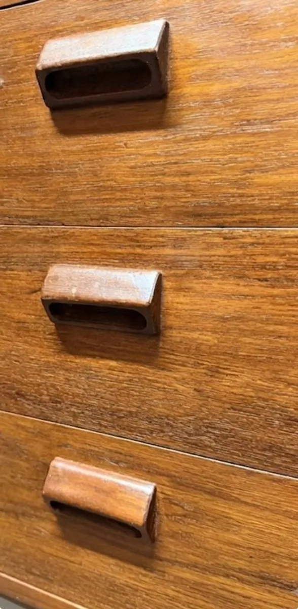 Early Borge Mogensen Model 145 Bureau in Teak and Oak - Image 3