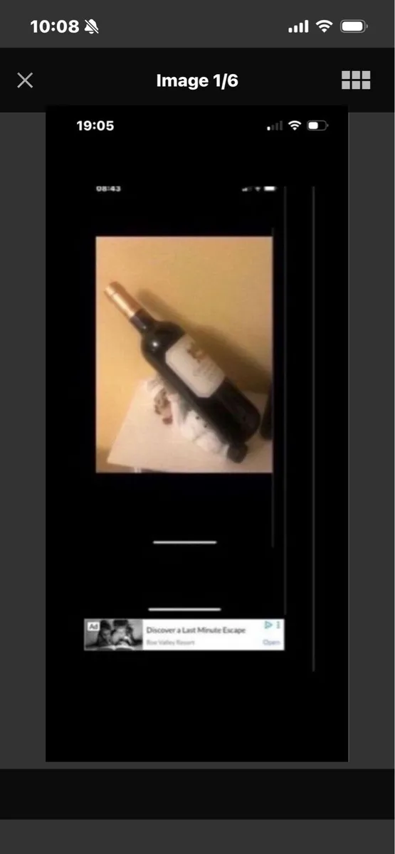 Chef Wine Bottle Holder - Image 1