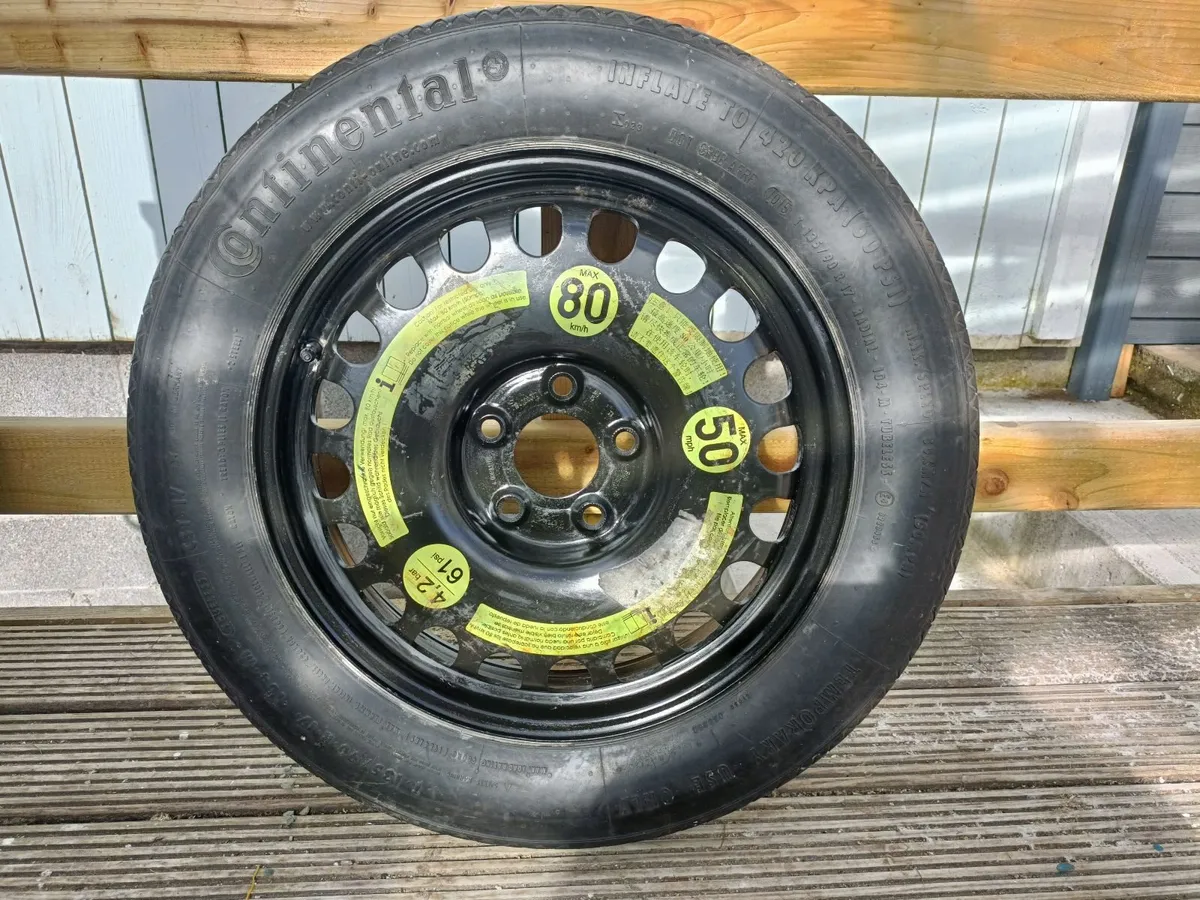 Genuine Mercedes spare wheel and tools. - Image 3
