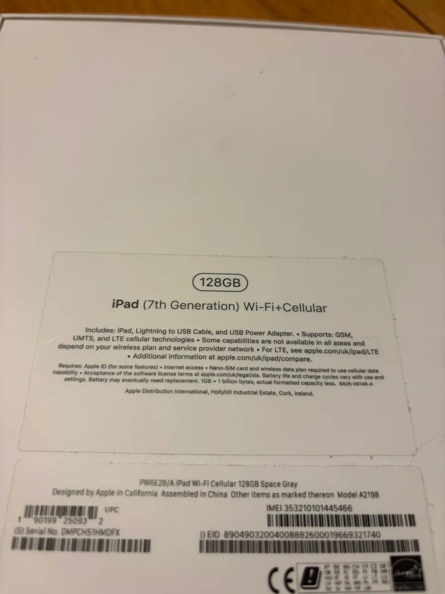 iPad 9 - 128gb 7th Generation - Image 3