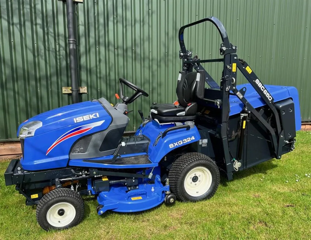 Iseki SXG3 Diesel Ride on mowers 5 Year warranty