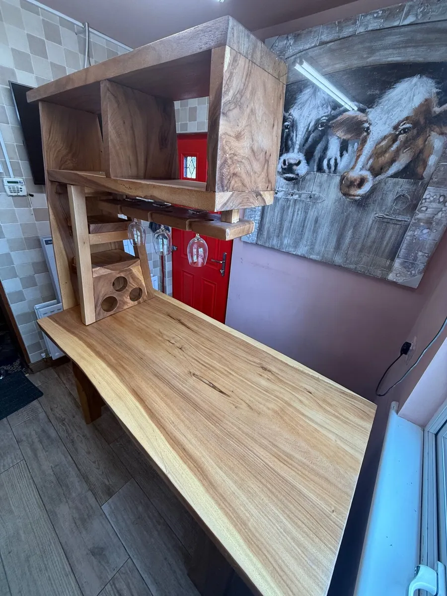 New Solid wooden table now £150  for quick sale - Image 2