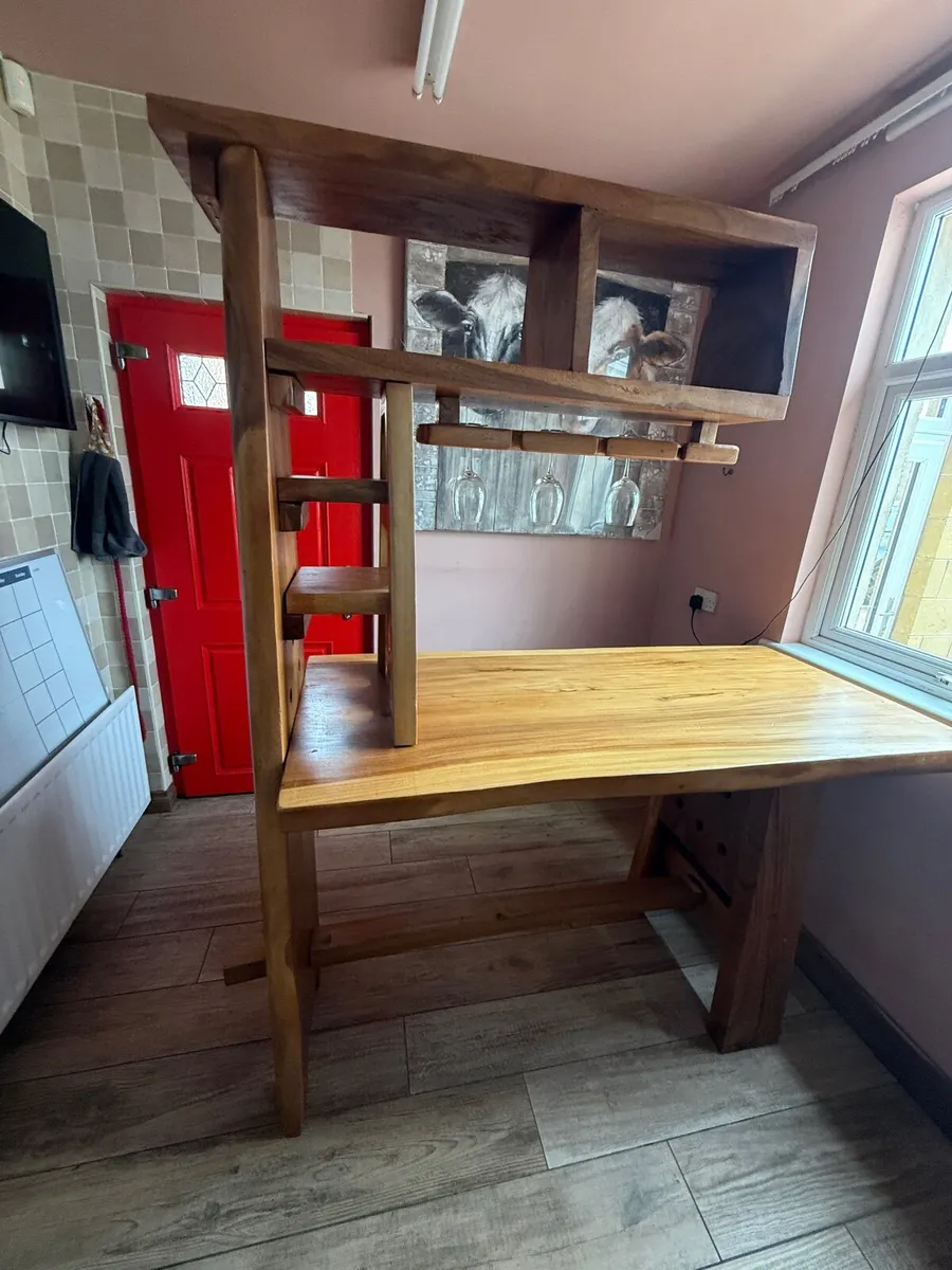 New Solid wooden table now £150  for quick sale - Image 4