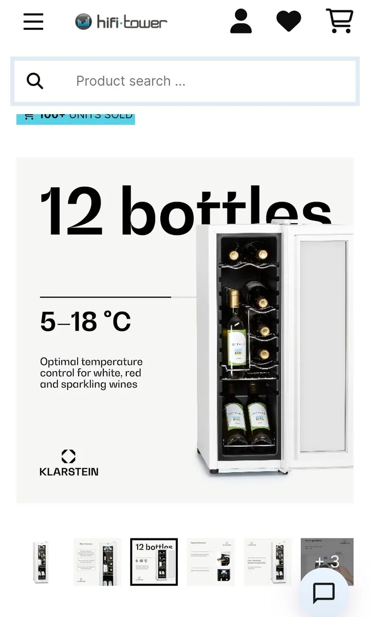 Wine cooler fridge - Image 4
