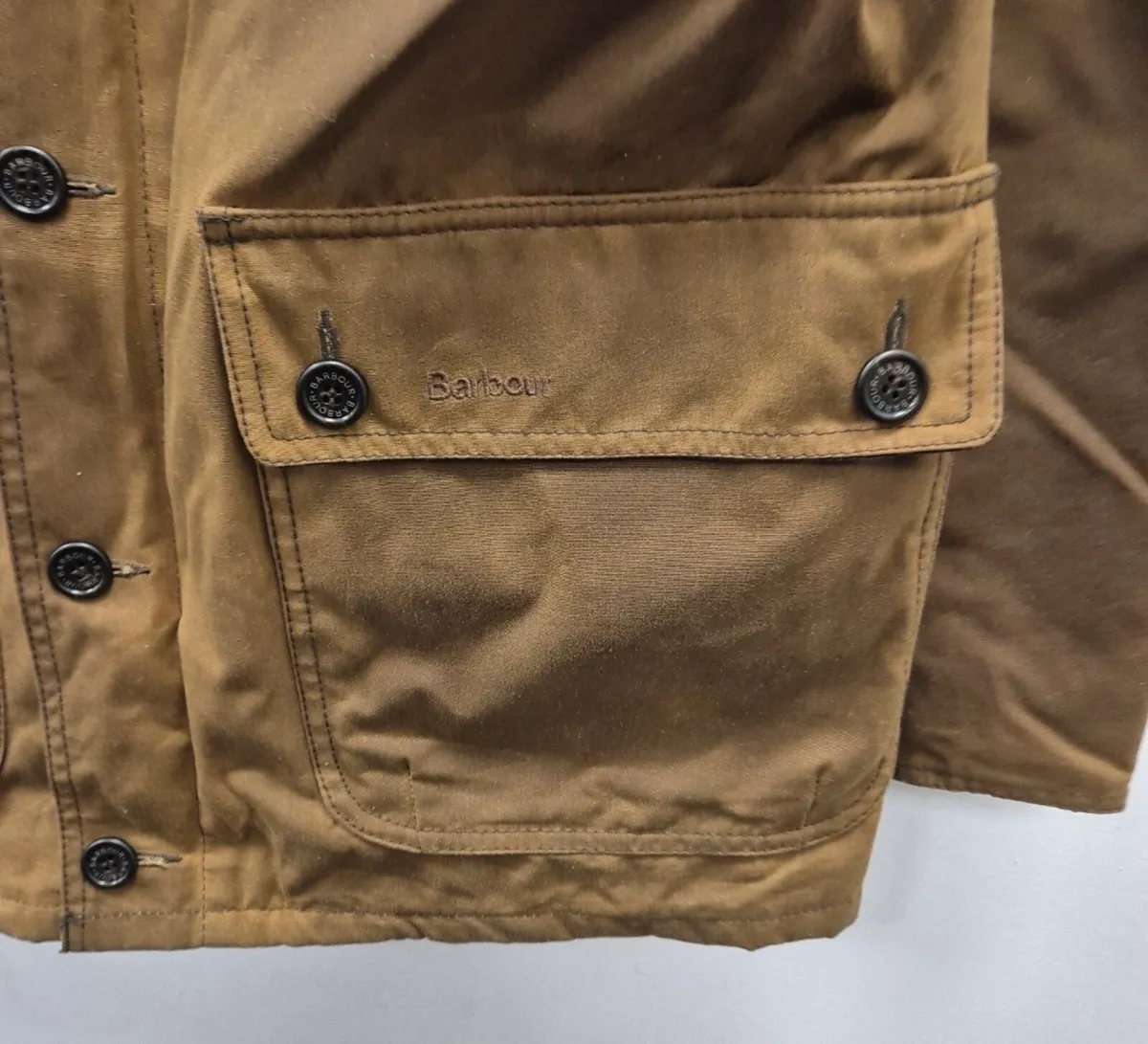 Barbour Fieldspar wax Brown County Jacket RARE - Image 4