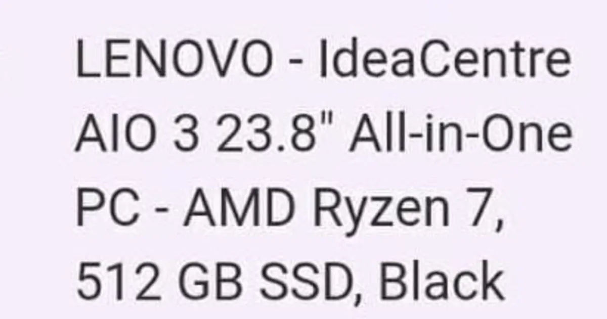 Lenovo IdeaCentre AIO 3 23.8" All-in-One PC - Image 4