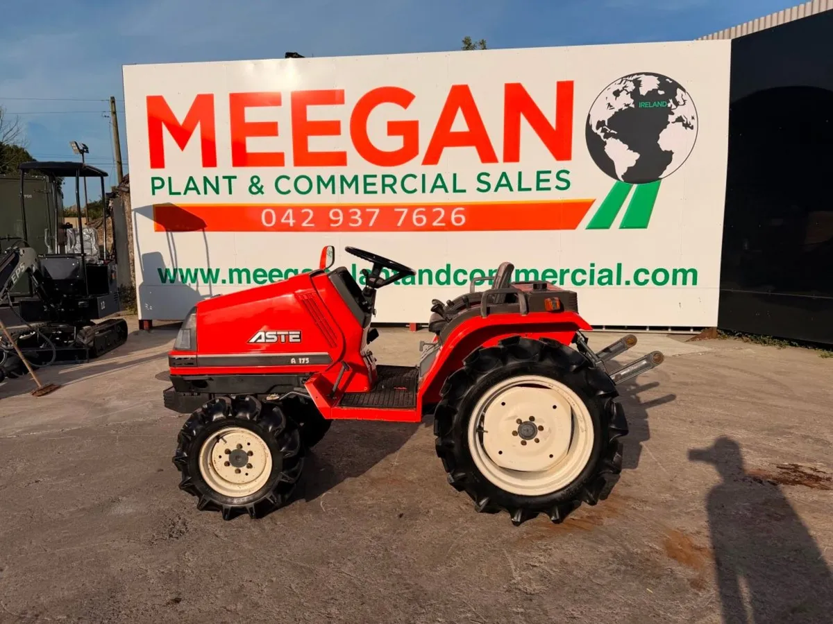 kubota a175 garden compact tractor with only 844 h - Image 1