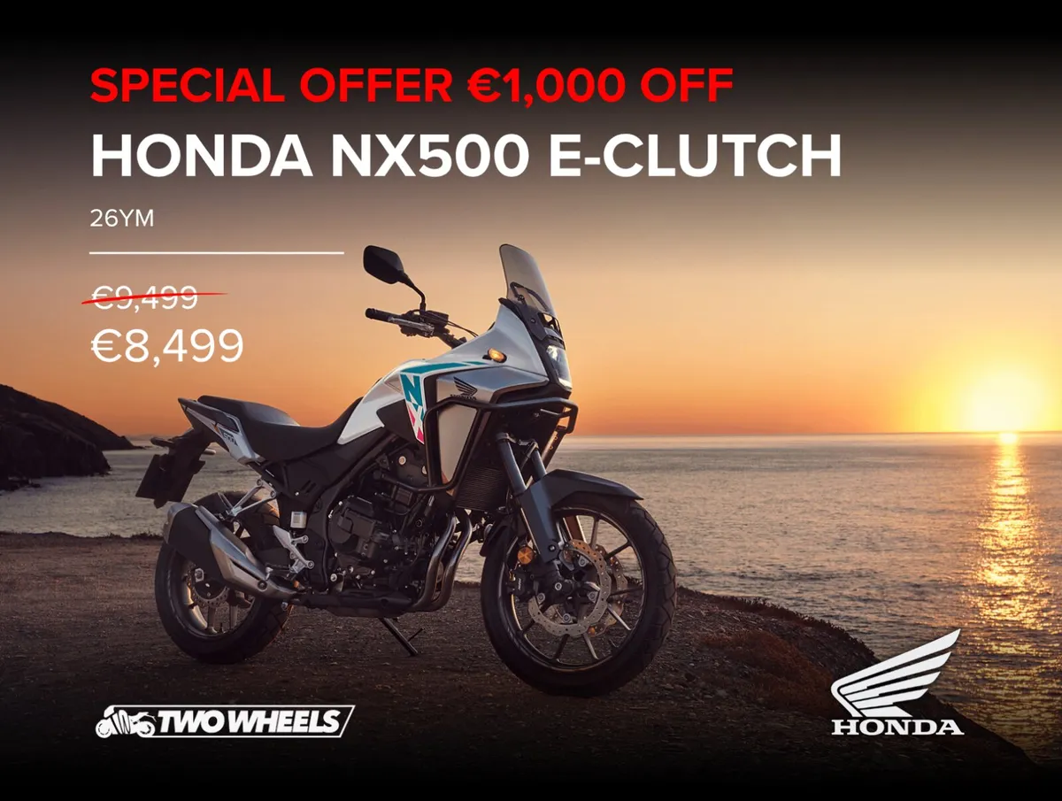 HONDA NX500 E-Clutch NEW *Special Offer* - Image 1