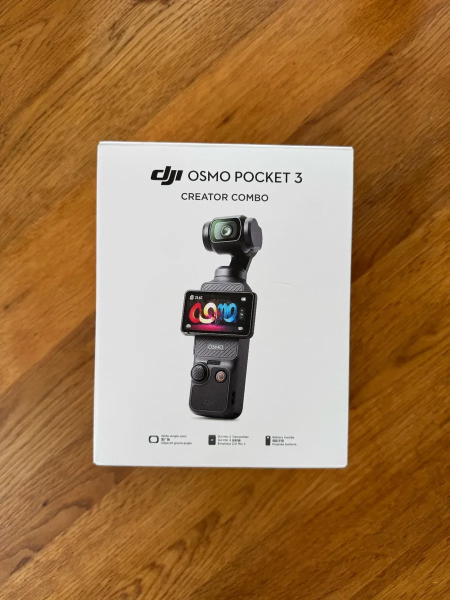 DJI Osmo Pocket 3 (Creator Combo) - Image 1