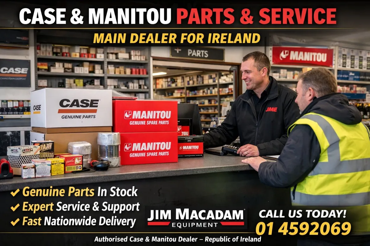 Main Case & Manitou Dealer Ireland | Genuine Parts - Image 1