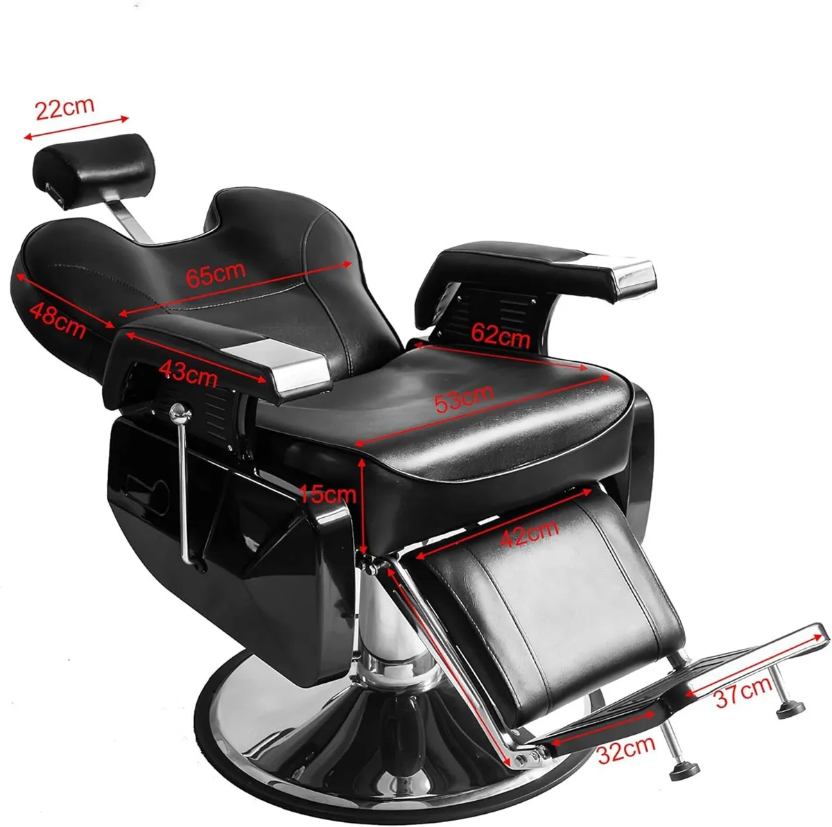 Barber Chair Salon Styling Hydraulic Chair - Image 2