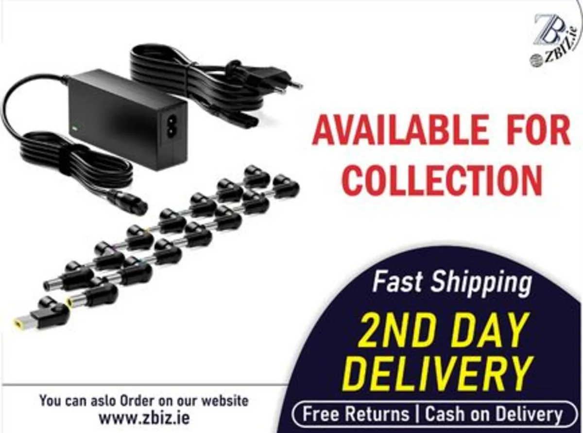 Universal Laptop Charger AC Adapter 15V 16V 18.5V - Image 1