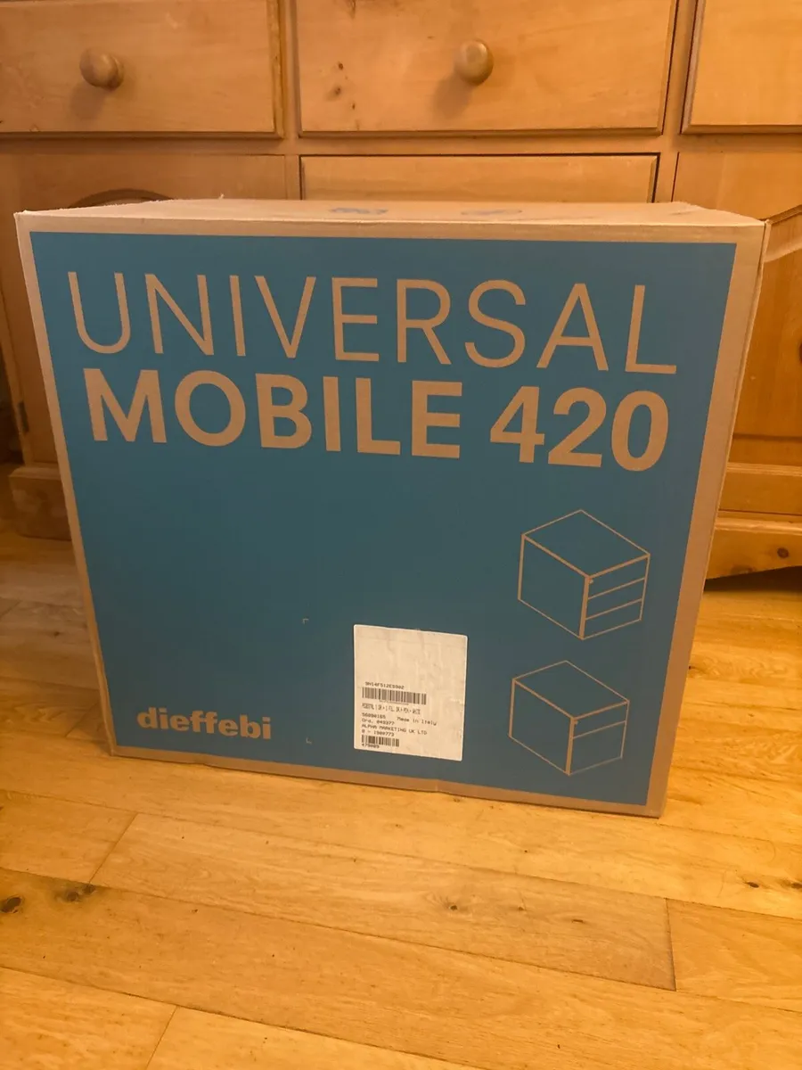 Two Drawer Storage Pedestal- Universal Mobile 420 - Image 3