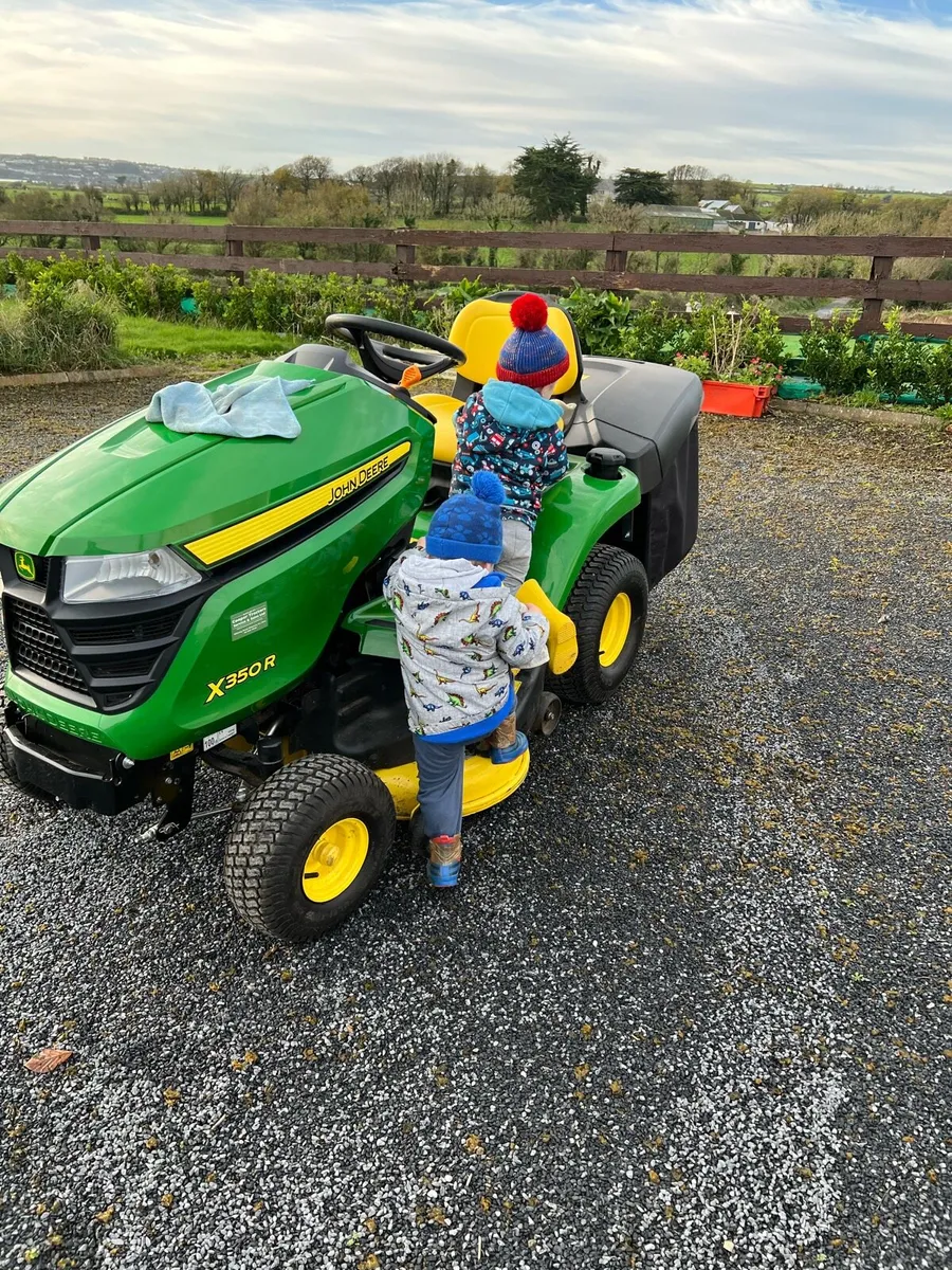 John Deere X350R tractor lawnmower - Image 4