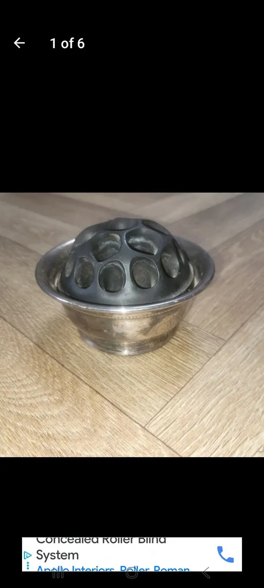 Falstaff silver plated frog - Image 1