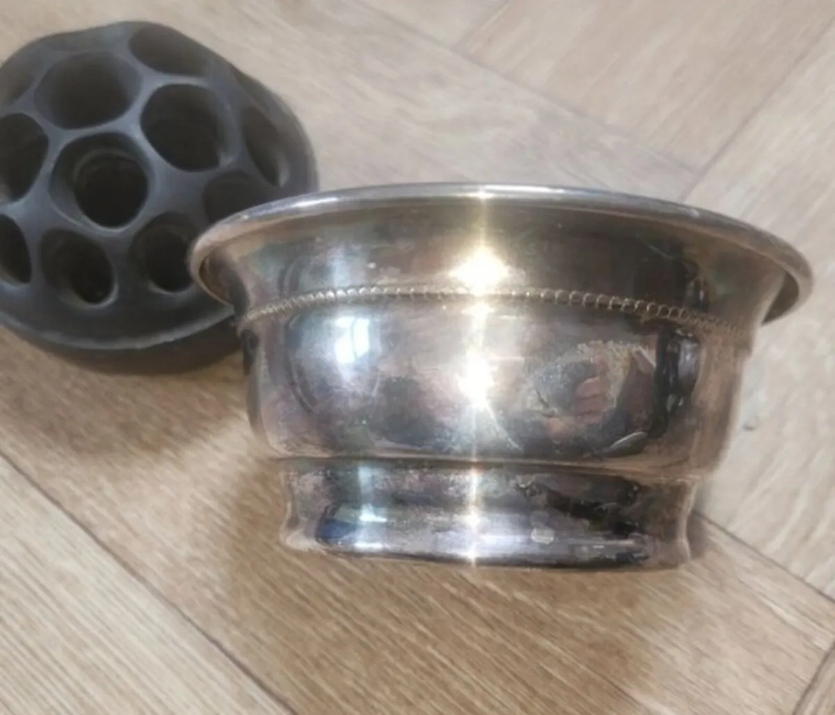 Falstaff silver plated frog - Image 3