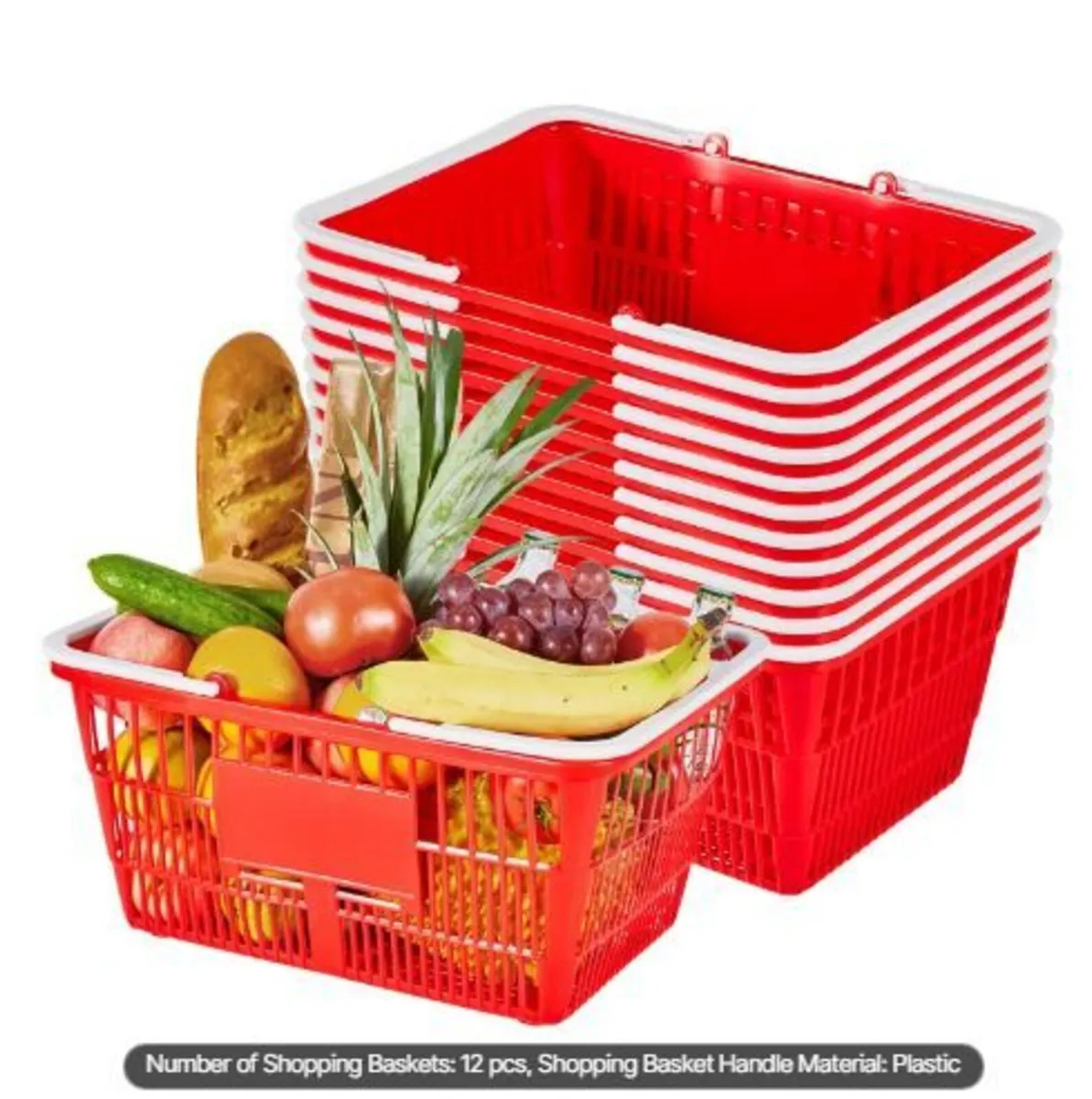 Shopping Baskets, 12 PCS - Image 1