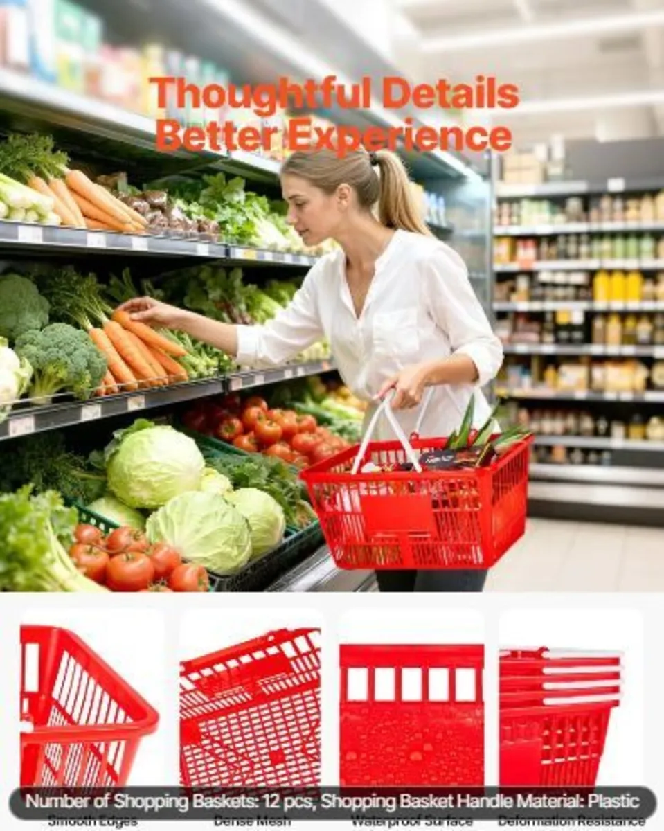 Shopping Baskets, 12 PCS - Image 2