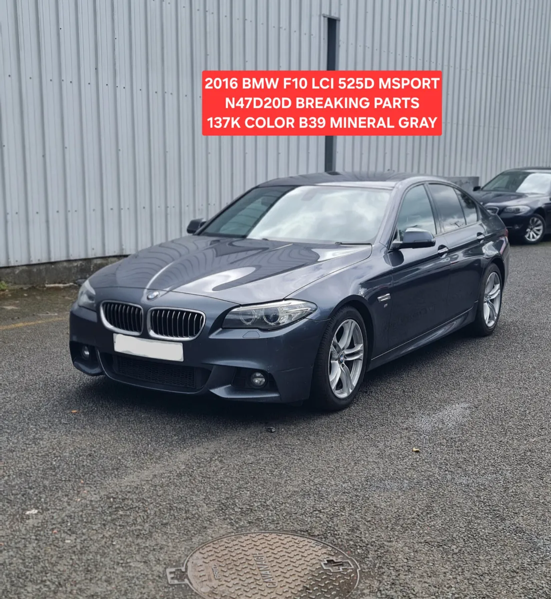 2016 BMW F10 LCI 525D MSPORT N47D20D PARTS B39 - Image 1