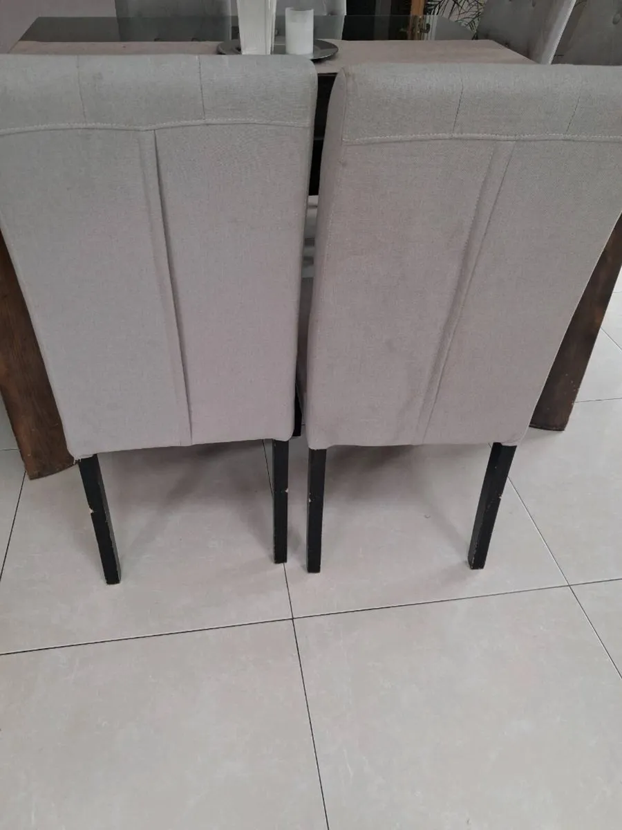 8 Dining chairs - Image 2