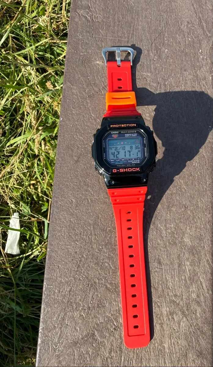 Casio G LIDE GWX 5600 1JF Tough Solar Watch - Image 1