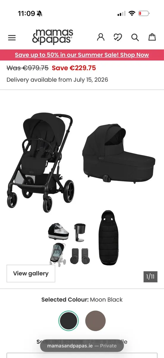Cybex balios s lux travel system - Image 1