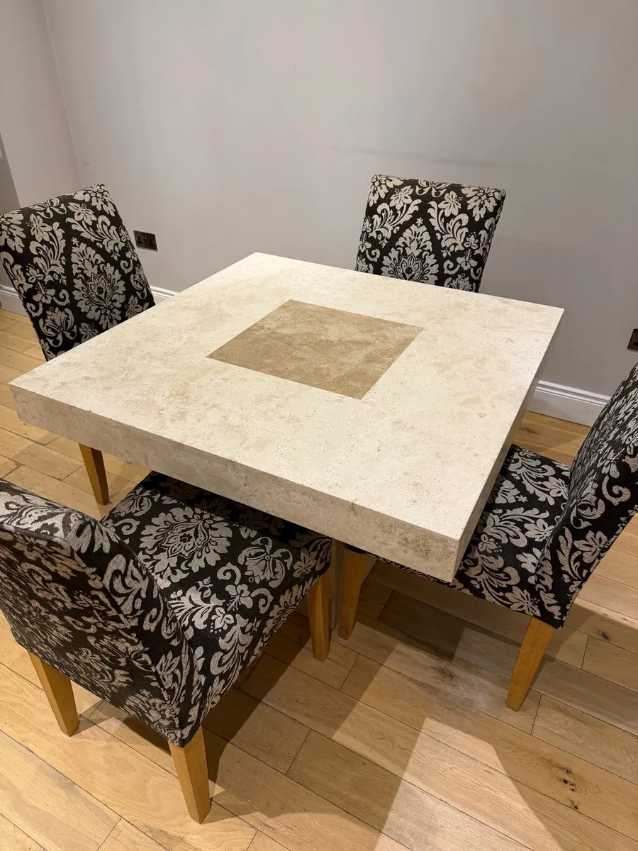 Marble table