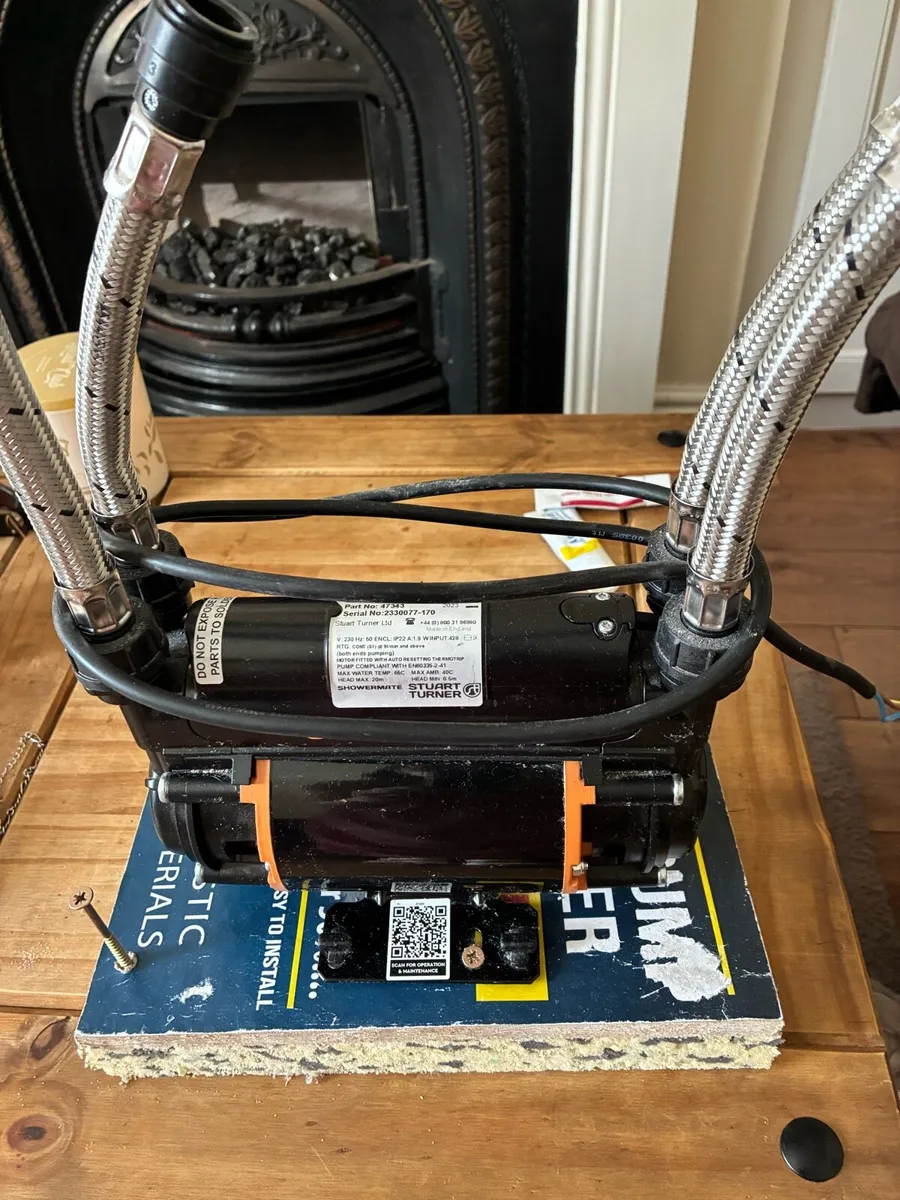 Pump for power shower - Image 3