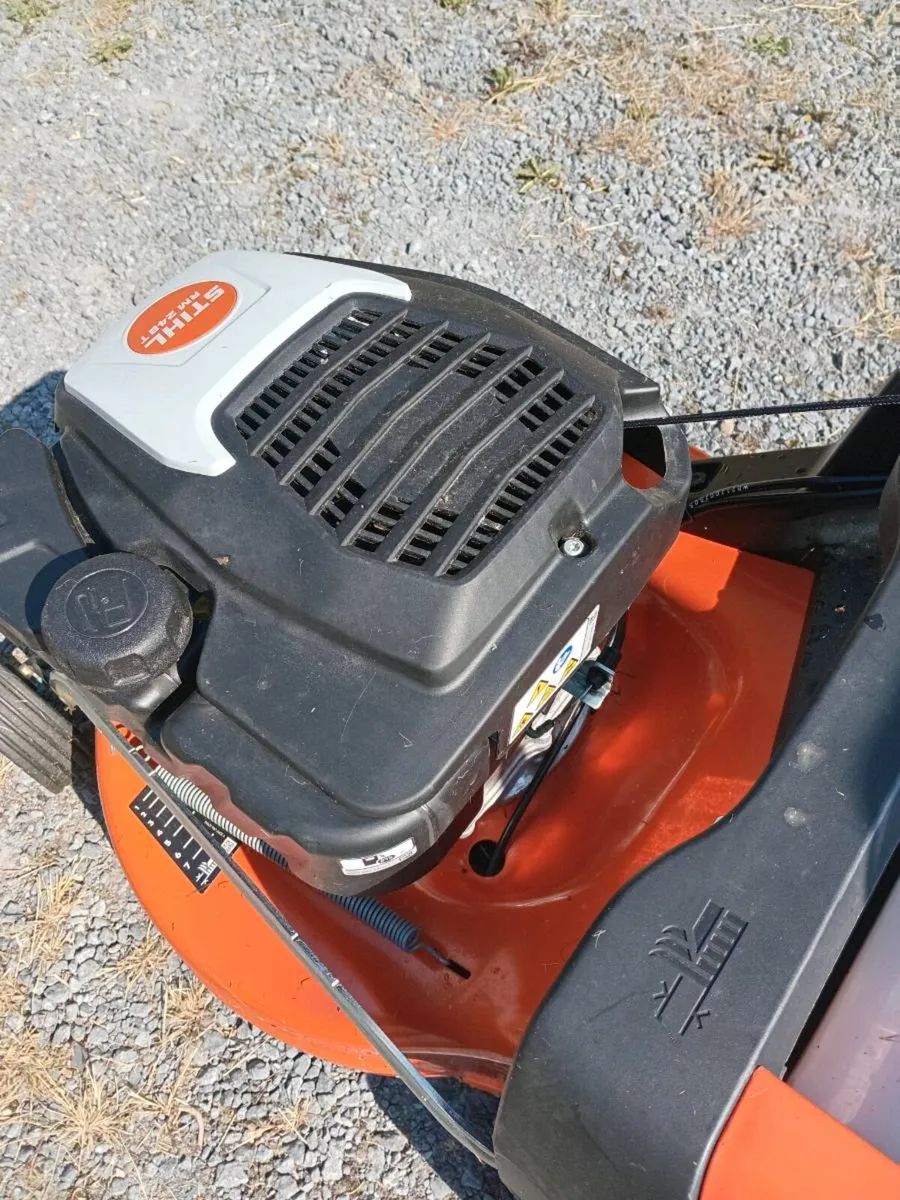 Nearly new Stihl mower - Image 4