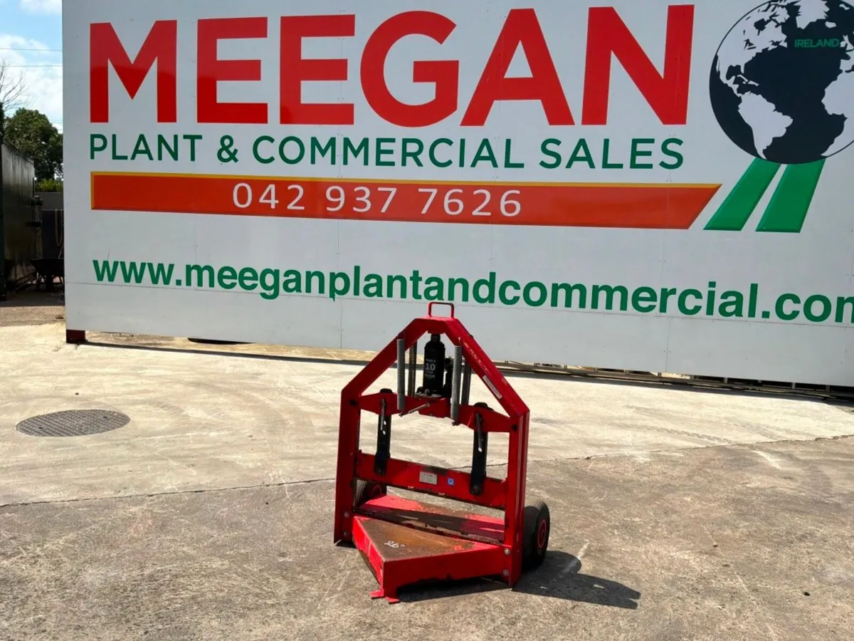 10 tonne hydraulic Block cutter / stone guillotine - Image 1