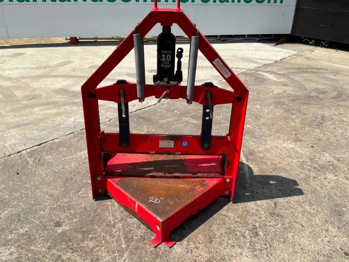 10 tonne hydraulic Block cutter / stone guillotine - Image 2