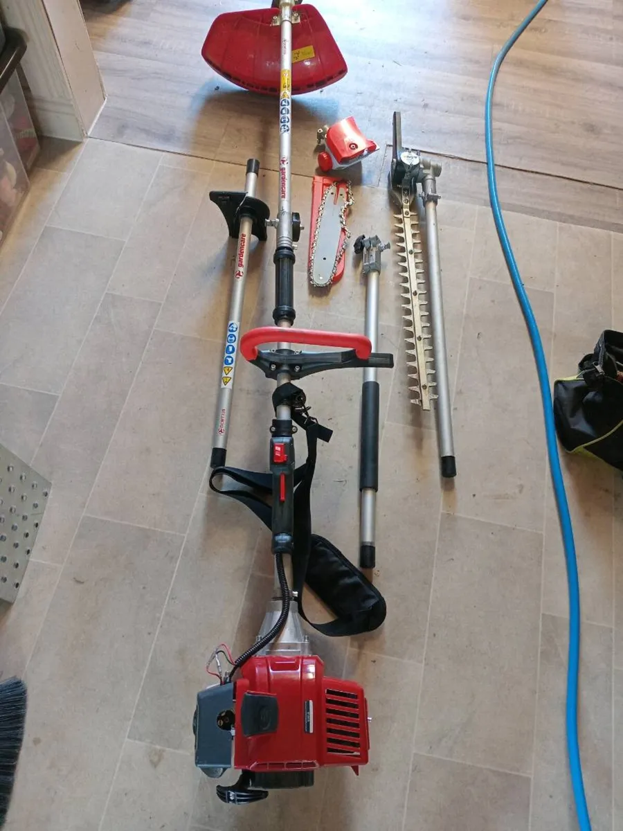 Nearly new garden care multi tool - Image 1