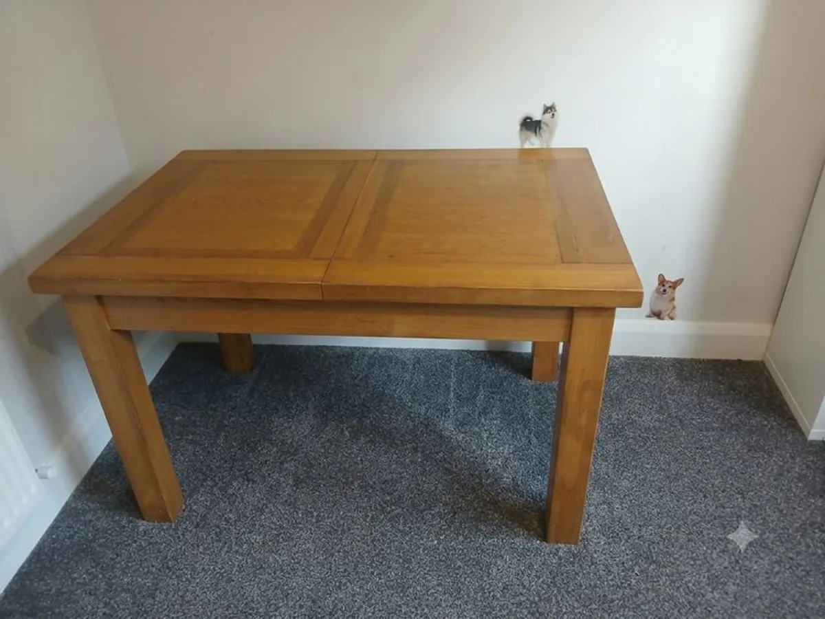 Kitchen table Solid Wood Extendable