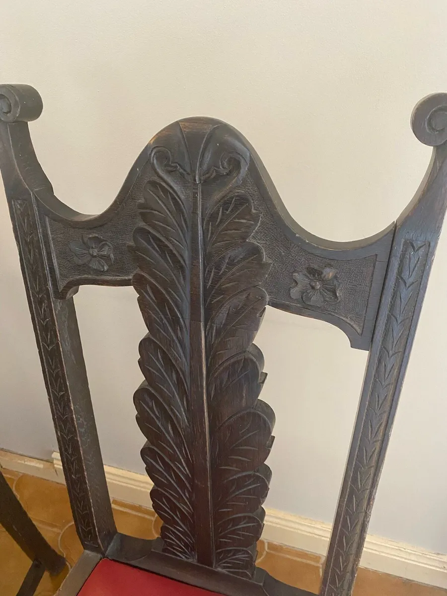 Carved chairs - Image 4