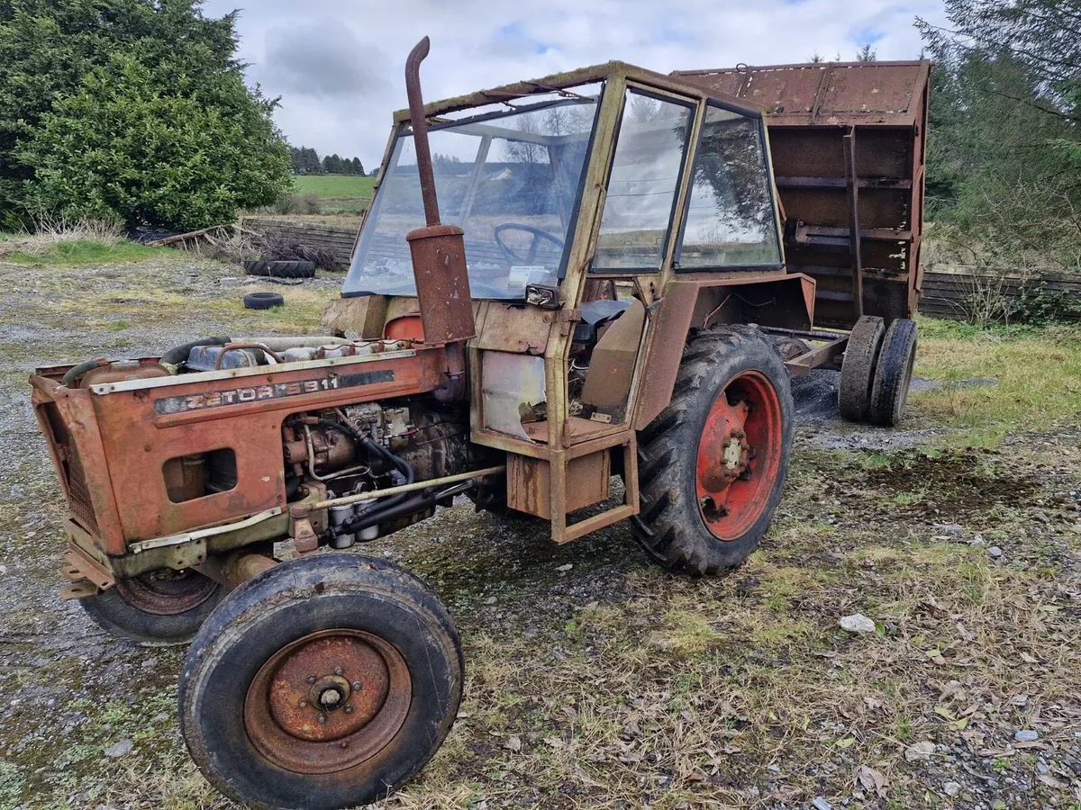 Zetor 6911 & tipping trailer 10X6 - Image 3