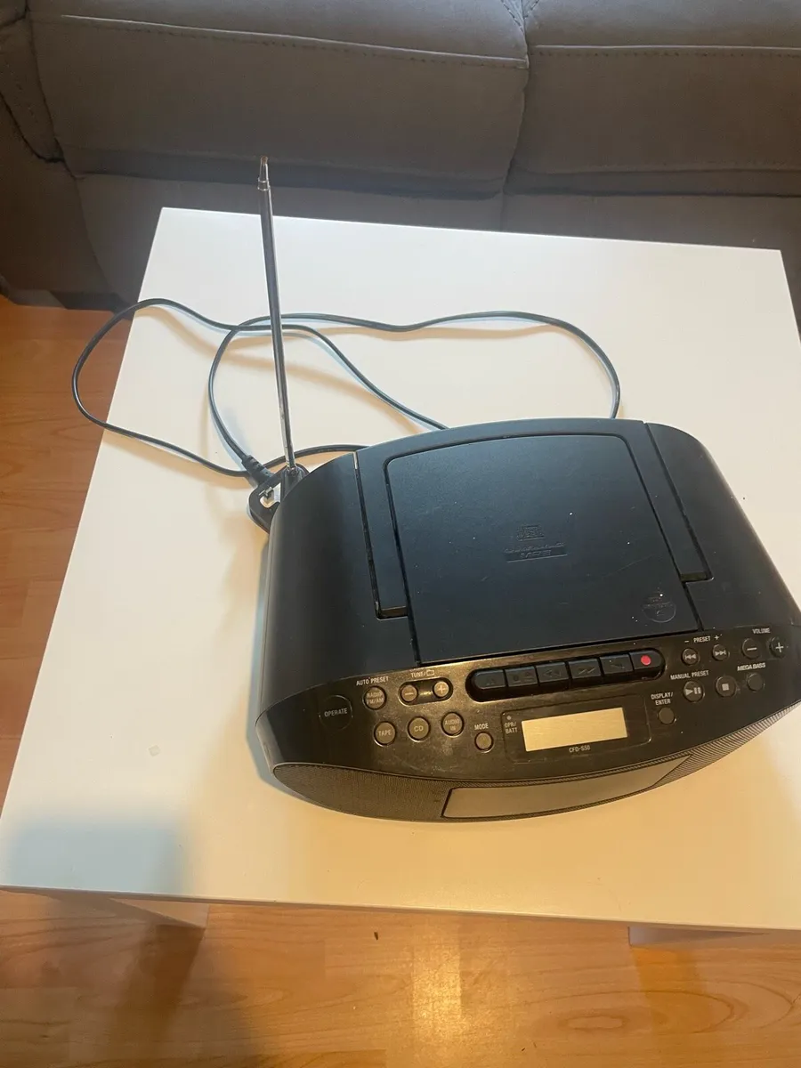 SONY Portable Stereo Unit, Radio, CD, MP3 & Tape - Image 1