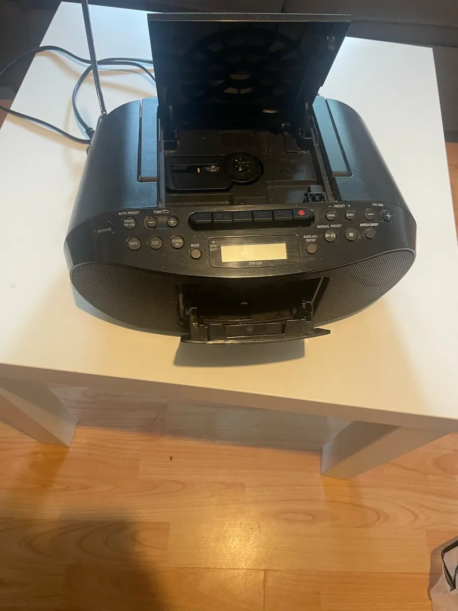 SONY Portable Stereo Unit, Radio, CD, MP3 & Tape - Image 3