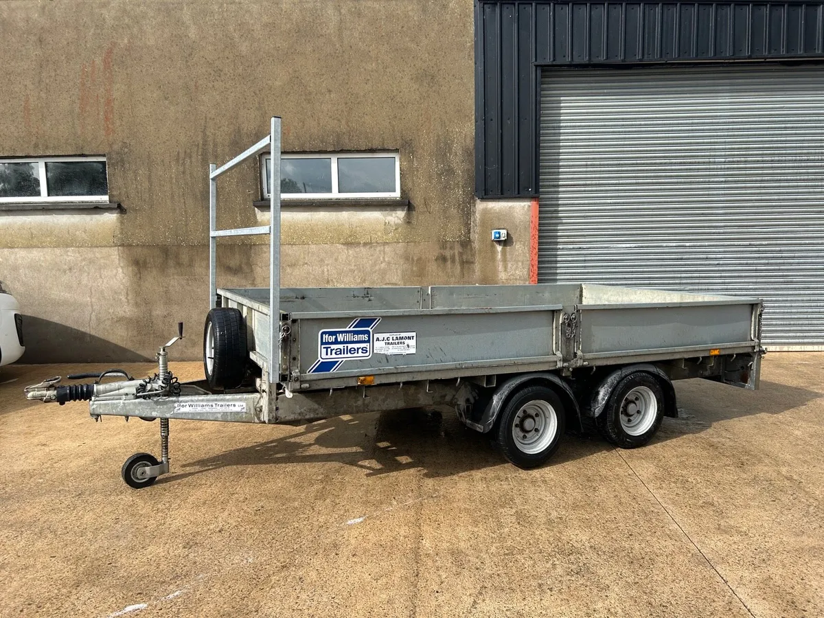 Ifor Williams LM126 Dropside / Builders Trailer - Image 2